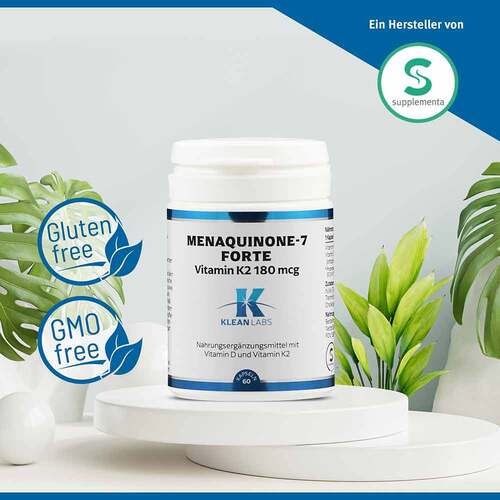 Menaquinone-7 Forte Vitamin K2 180 µg Kapseln - 2