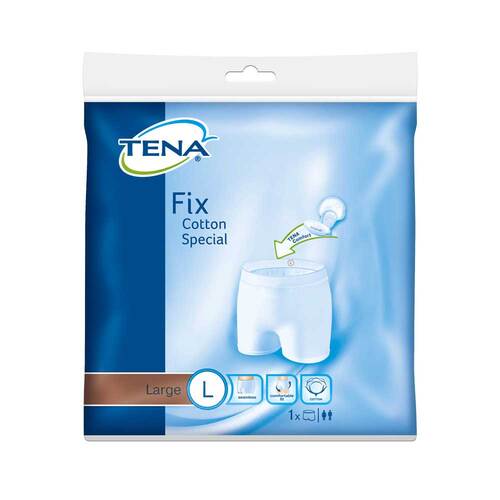 Tena Fix Cotton Special L Fixierhosen - 1