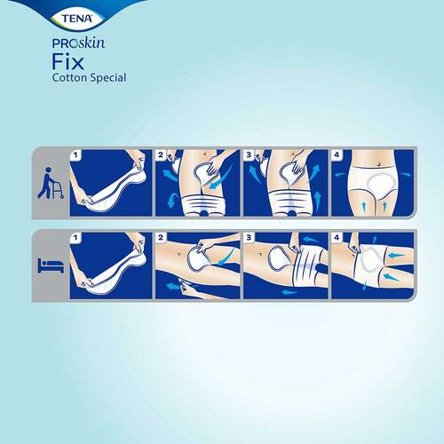 Tena Fix Cotton Special XL Fixierhosen - 6