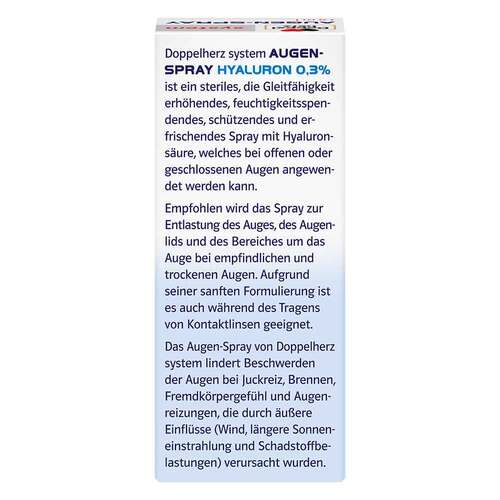 Doppelherz Augen-Spray Hyaluron 0,3% system - 4
