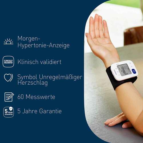 Omron RS4 Hem-6181-E Handgelenk Blutdruckmessgerät - 6
