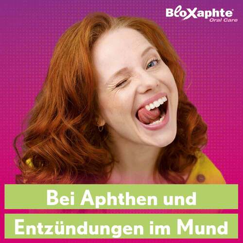 BloXaphte® Oral Care Mundspray bei Aphthen und Verletzungen im Mund - 2