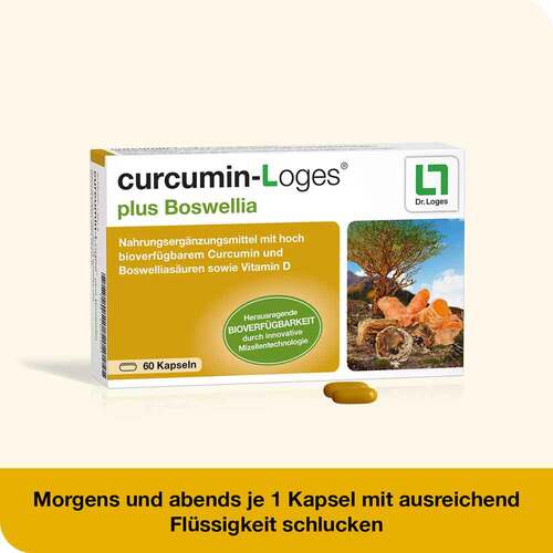 Curcumin-Loges plus Boswellia Kapseln - 8