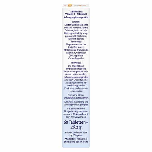 Doppelherz Vitamin D3 2000 + K2 system Tabletten - 3