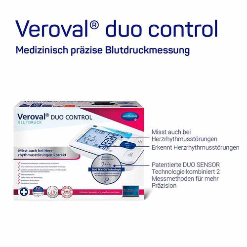 Veroval® duo control Oberarm-Blutdruckmessger&auml;t Medium - 3