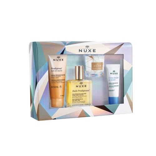 Abbildung: Nuxe Geschenk-Set Huile Prodigieuse 2018 Kombipackung, 1 St PZN 14154675