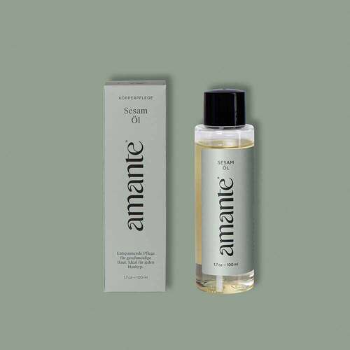 Sesamöl 100% rein Hautpflegeöl Amante - 6