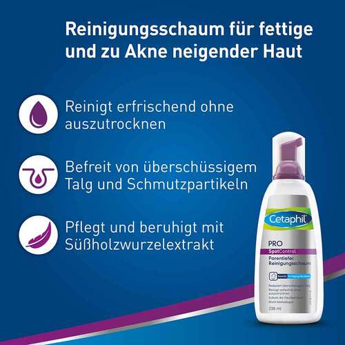 Cetaphil Pro Spot Control porentiefer Reinigungsschaum - 3