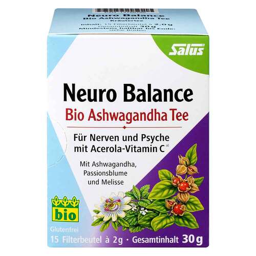 Neuro Balance Bio Ashwagandha Tee Salus Filterbeutel  - 2