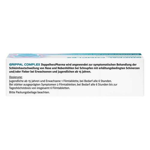 GRIPPAL COMPLEX DoppelherzPharma Filmtabletten - 2