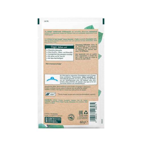 Kneipp Badekristalle Erk&auml;ltungszeit Eukalyptus - 2