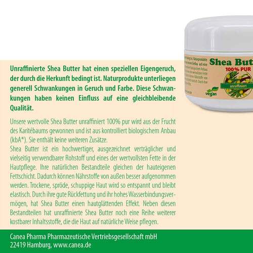 Sheabutter unraffiniert 100% pur - 2