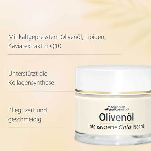 Olivenöl Intensivcreme Gold Zell-Aktiv Nachtcreme - 4