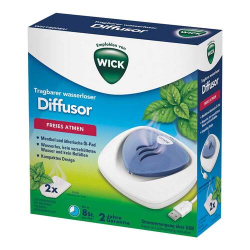 WICK Wasserloser tragbarer Diffusor mit USB - 1