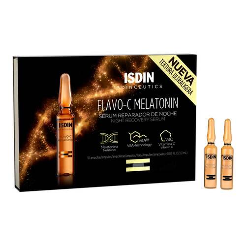 ISDIN Isdinceutics Flavo-C Melatonin Serum Ampulle  - 1