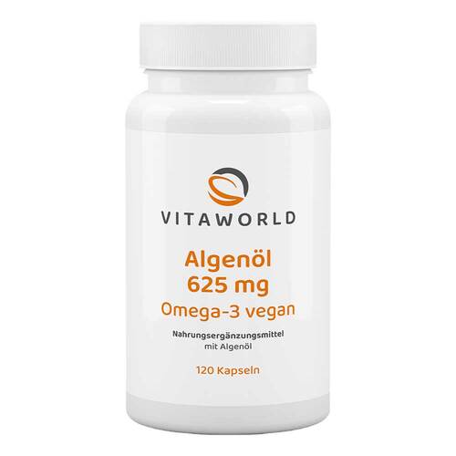 Algenöl 625 mg Omega-3 vegan Kapseln - 1