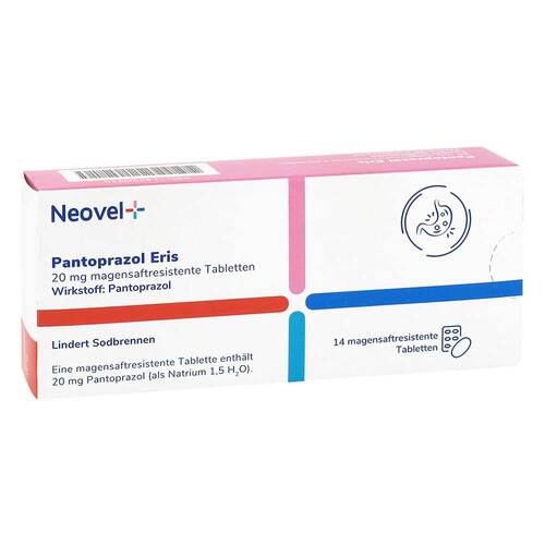 Pantoprazol Eris 20 mg magensaftresistent Tabletten Neovel+ - 2