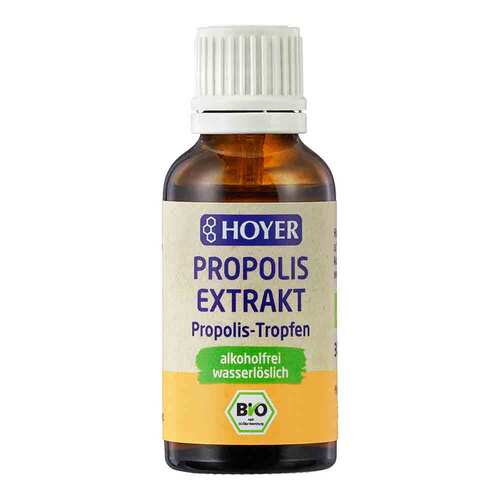 Hoyer Propolis Extrakt Bio alkoholfrei wasserlöslich - 1
