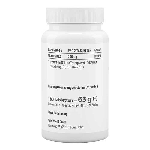Vitamin B12 100 µg Tabletten - 2