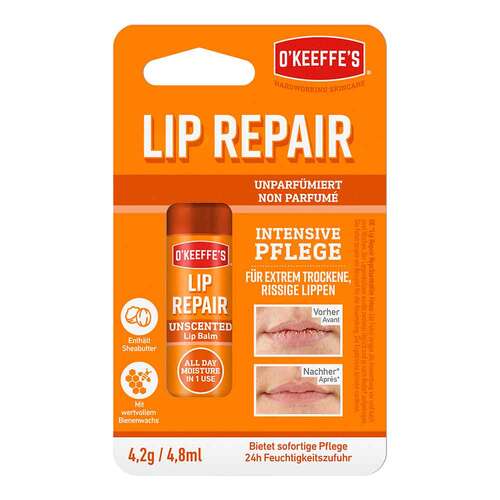 O Keeffe`s Lip Repair unparf&uuml;mierter Lippenbalsam - 1