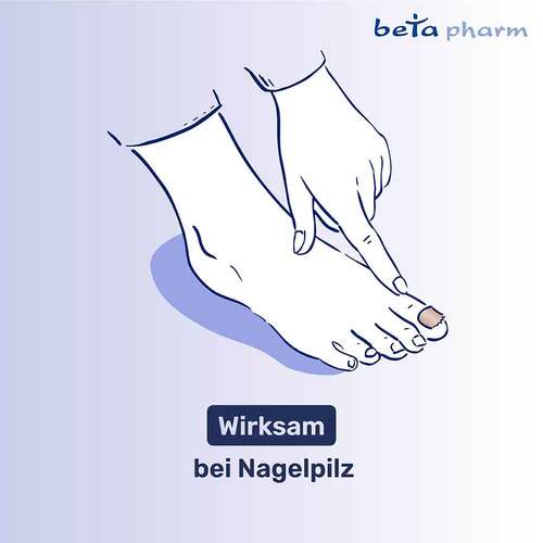 Amorolfin beta 50 mg/ml wirkstoffhaltiger Nagellack - 2