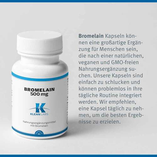 Bromelain 500 mg Kapseln - 4