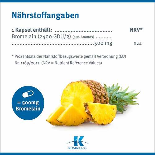 Bromelain 500 mg Kapseln - 5