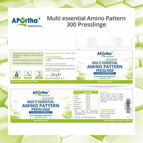 Multi Essential Amino Pattern Tabletten - 2