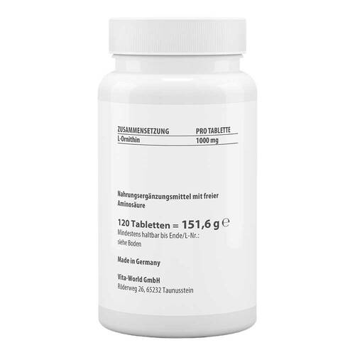 L-Ornithin 1000 mg Tabletten - 2
