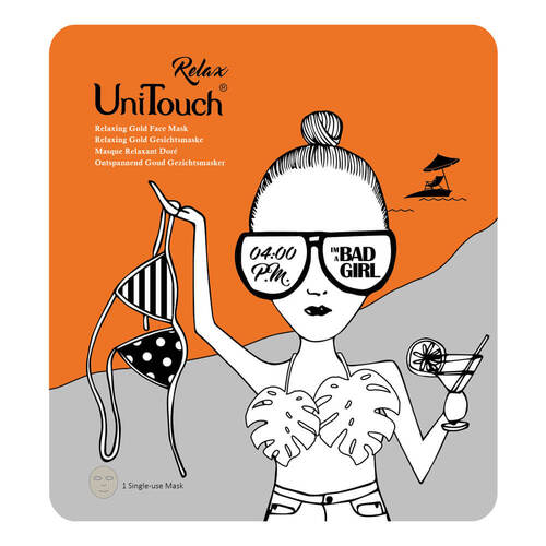 Unitouch Relaxing Gold Gesichtsmaske - 1