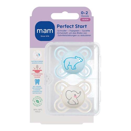 Mam Perfect Start Silikon 0 - 2 Monate - 3