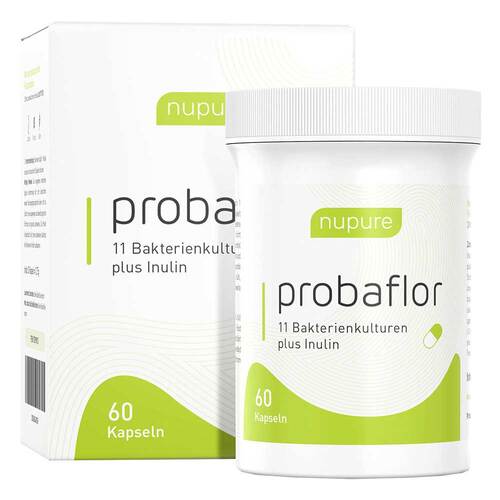 Nupure probaflor Probiotikum magensaftresistent Kapseln - 1