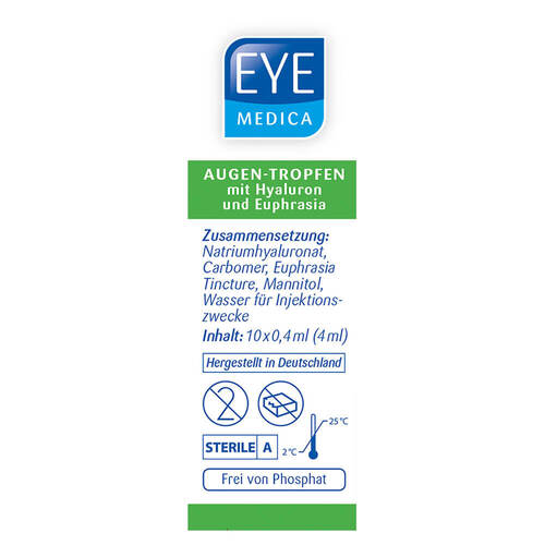 Eye Medica Euphrasia Augentrost Augentropfen - 3