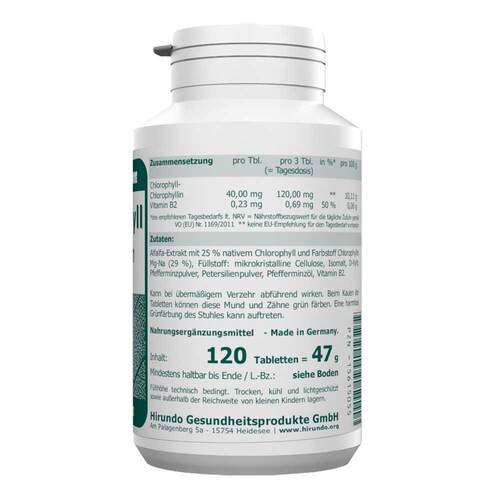 Chlorophyll vegan Tabletten - 2