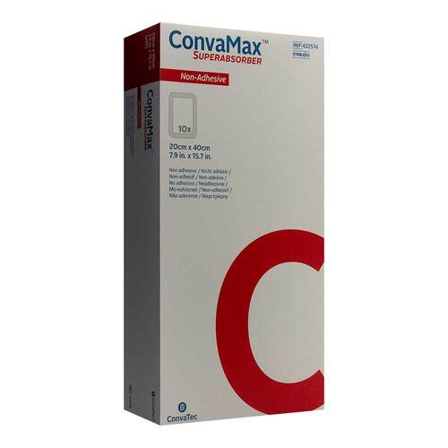 Convamax Superabsorber nicht adh&auml;siv 20x40 cm - 1