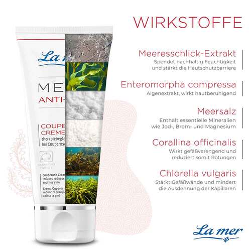 La mer Med + Anti-Red Couperose Creme ohne Parfum - 2