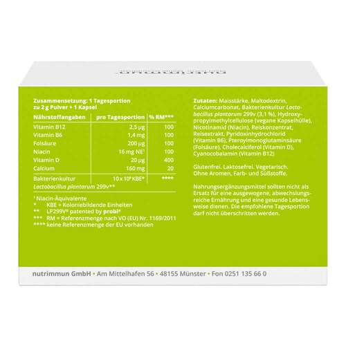 Mybiotik Balance Rds 40x2 g Pulver+40 Kapseln - 2