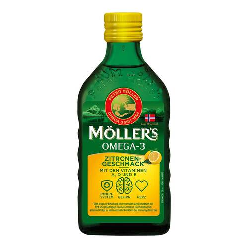 M&ouml;ller`s Omega-3 Zitronengeschmack &Ouml;l - 1