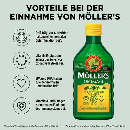 M&ouml;ller`s Omega-3 Zitronengeschmack &Ouml;l - 5