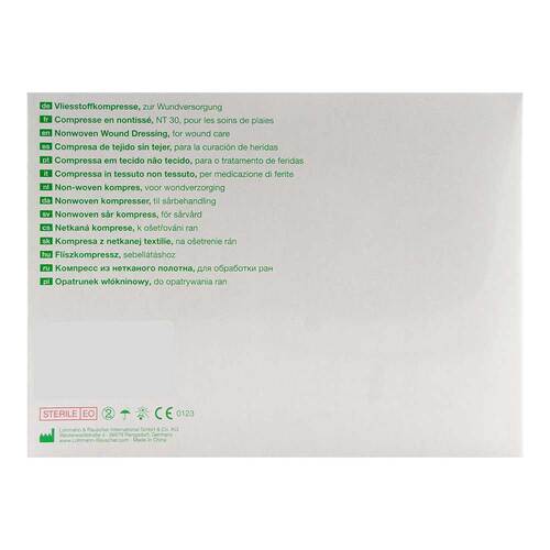 Vliwasoft Vlieskompressen 10x10 cm steril 4l. - 2