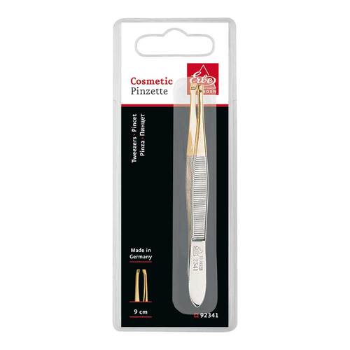Erbe Pinzette Goldspitze schmal-gerade 9 cm - 1