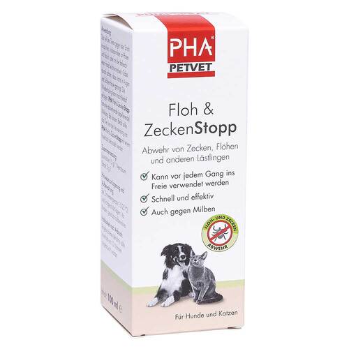 PHA Floh &amp; Zeckenstopp Pumpspray f&uuml;r Hunde / Katzen - 2