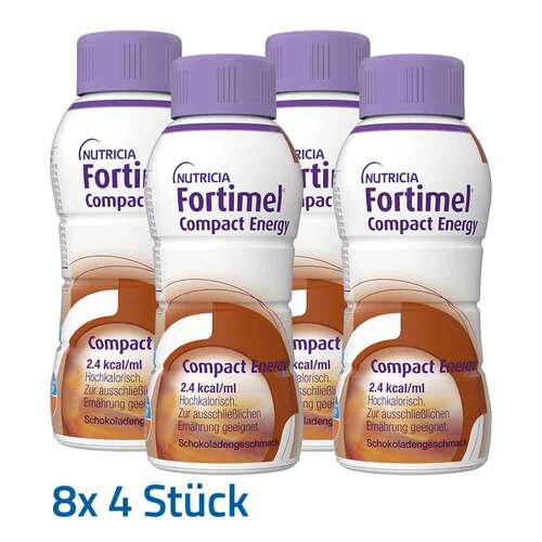 Fortimel Compact Energy Schokolade 4X300 ml bei APONEO kaufen