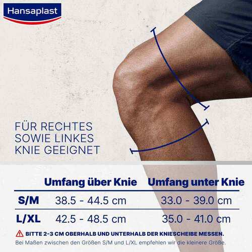 Hansaplast Sport Knie-Bandage Gr&ouml;&szlig;e S/M - 6