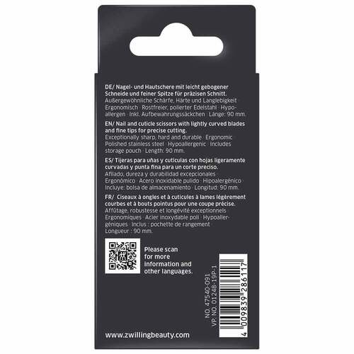 Zwilling Classic Inox Kombi-Nagelschere 9 cm - 3