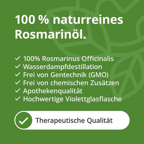 Rosmarin &Ouml;l naturrein &auml;therisch - 2