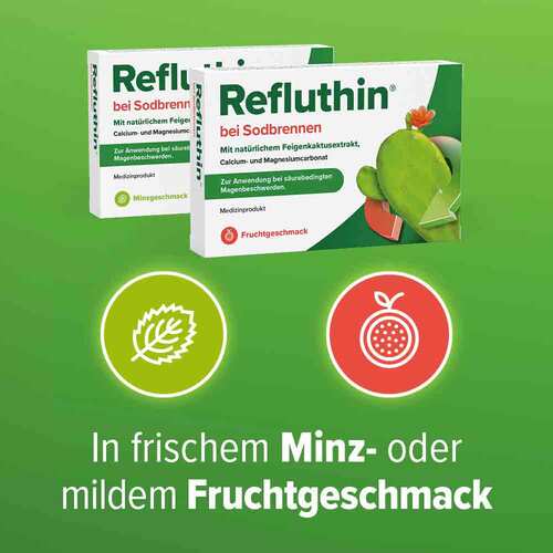 Refluthin bei Sodbrennen Kautabletten Frucht - 5
