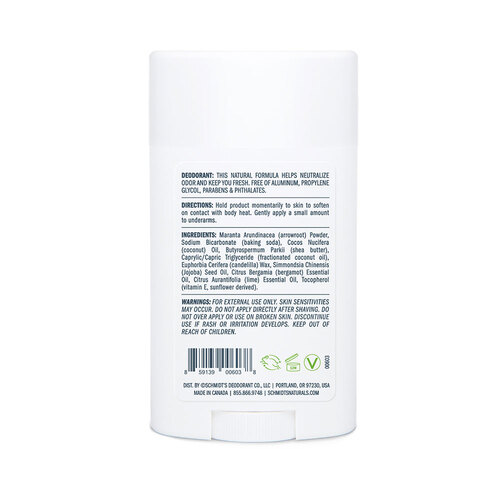 Schmidts Deo Stick Signature Bergamot &amp; Lime - 3