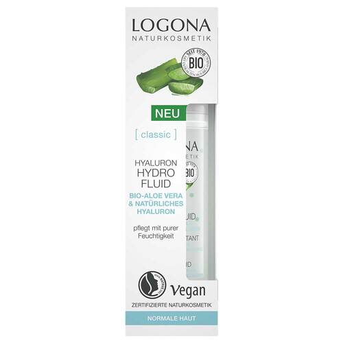 Logona Classic Hyaluron Hydro Fluid Bio-Aloe Vera &amp; Hyaluron - 2