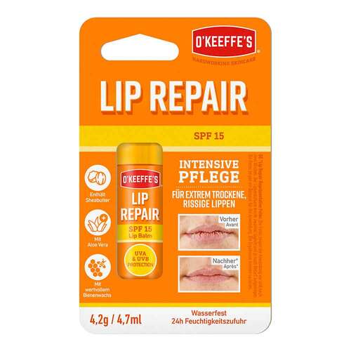 O Keeffe`s Lip Repair Lippenbalsam LSF 15 - 1